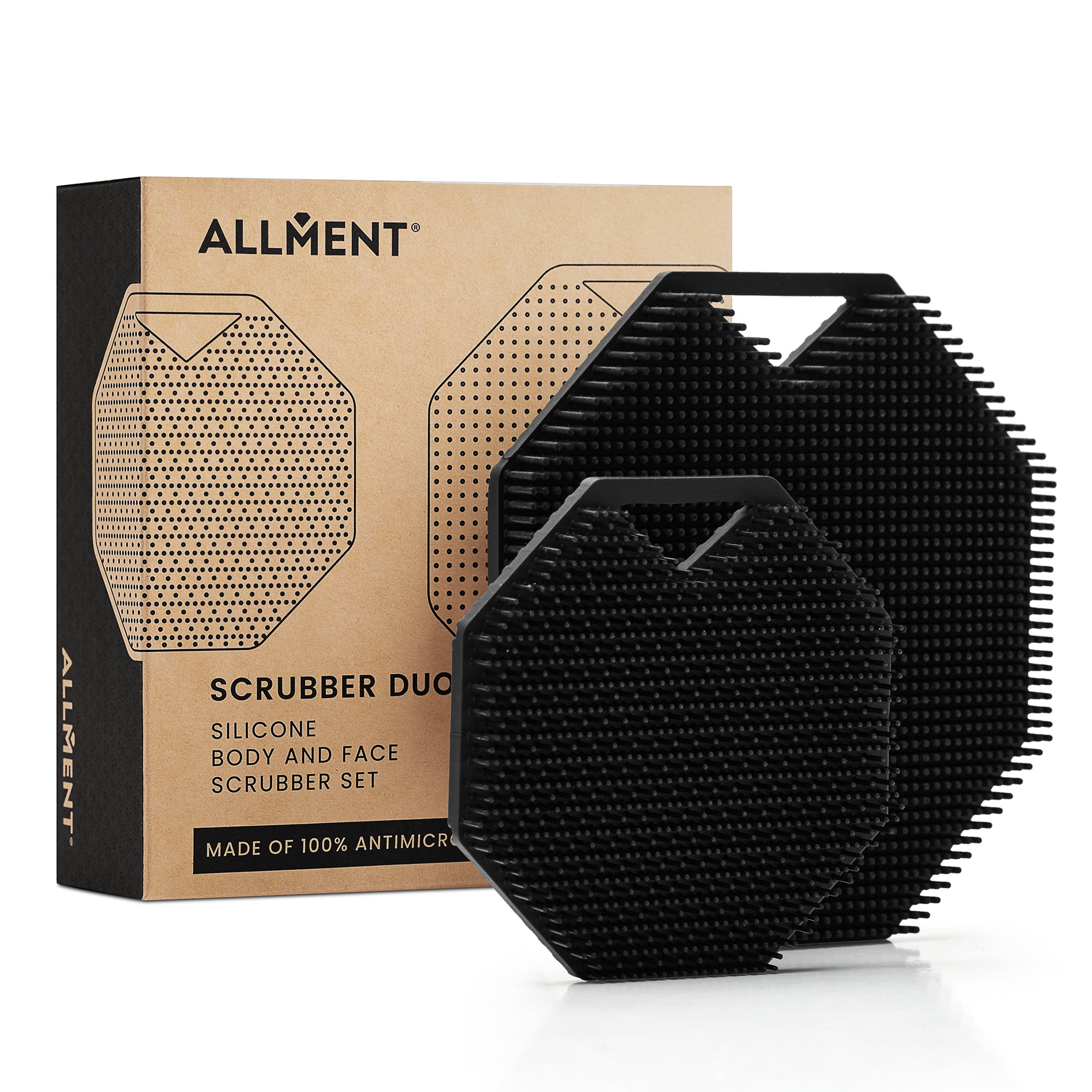 SCRUBBER DUO | Zestaw scrubberów do ciała i twarzy